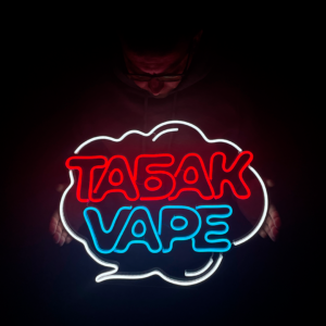 Неоновая вывеска Табак Vape